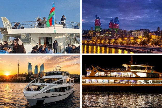 Boat Trip in Baku Bay